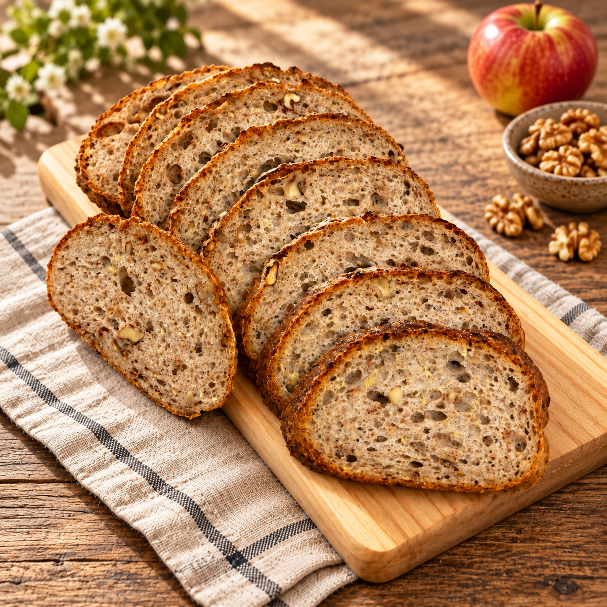Boule - Apple & Walnut