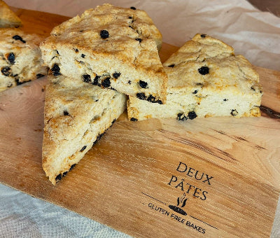 Black Current Gluten Free Scones